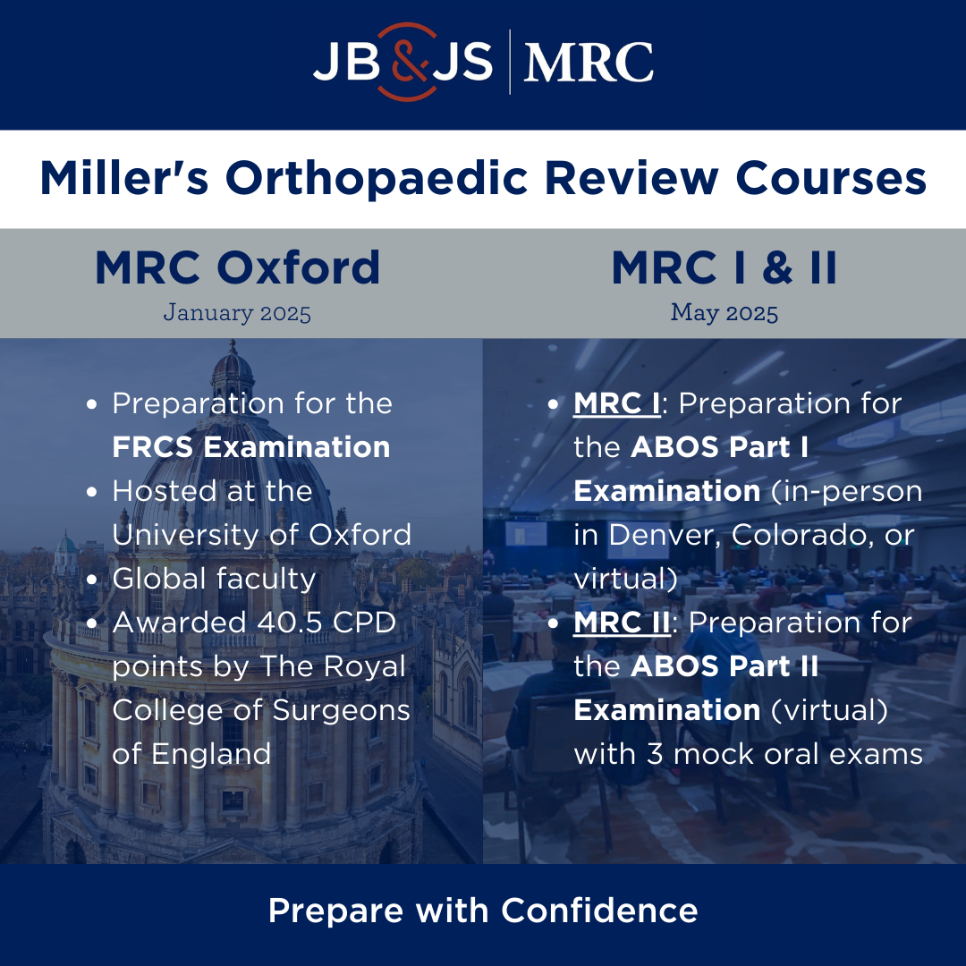 Miller's Orthopaedic Review Courses