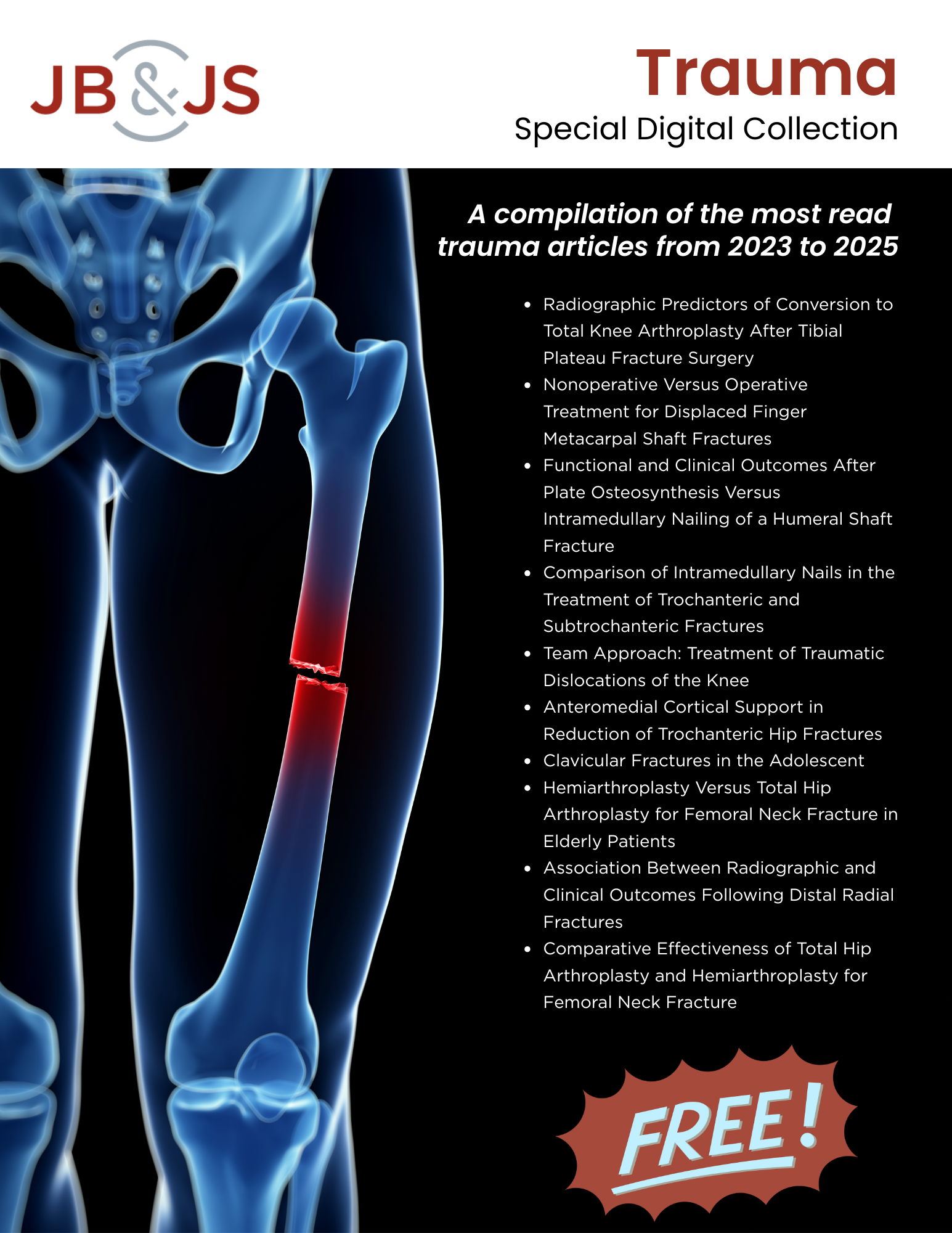 Trauma Collection Flyer